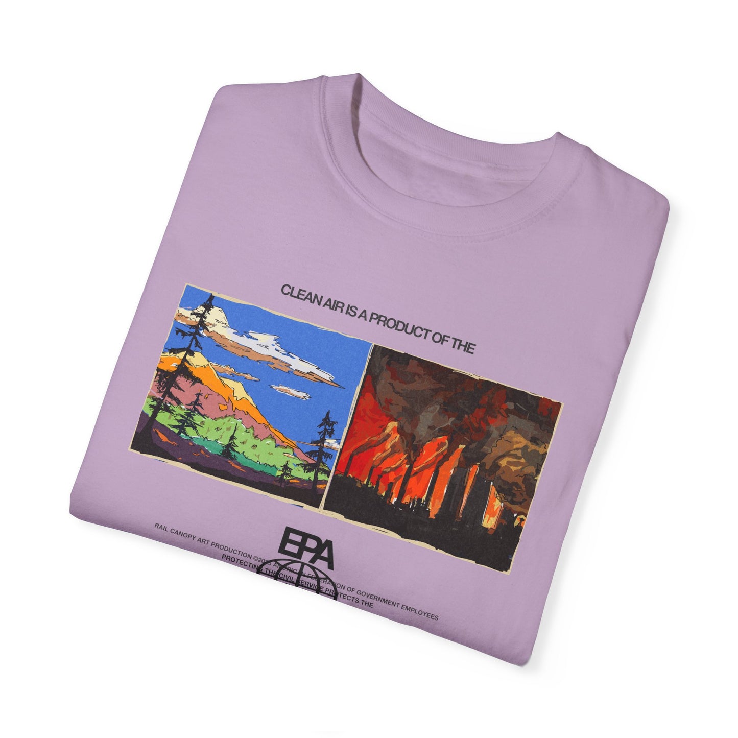 Clean Air is Product of the EPA Unisex T-shirt (Comfort Colors)