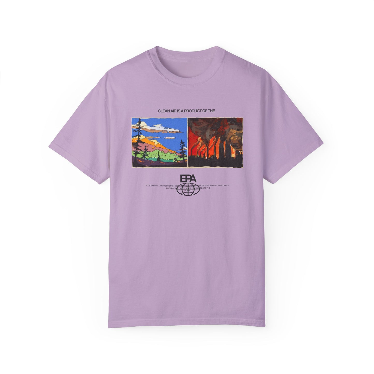 Clean Air is Product of the EPA Unisex T-shirt (Comfort Colors)