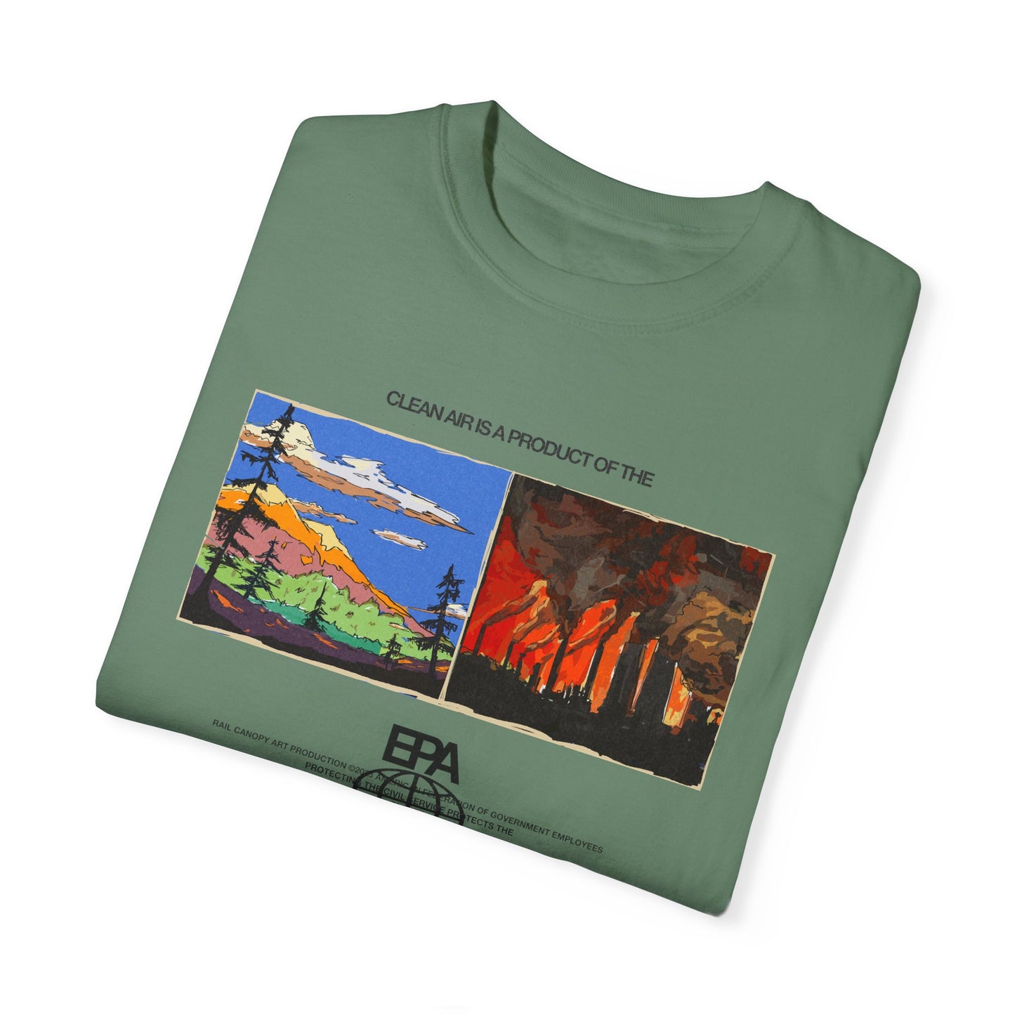 Clean Air is Product of the EPA Unisex T-shirt (Comfort Colors)