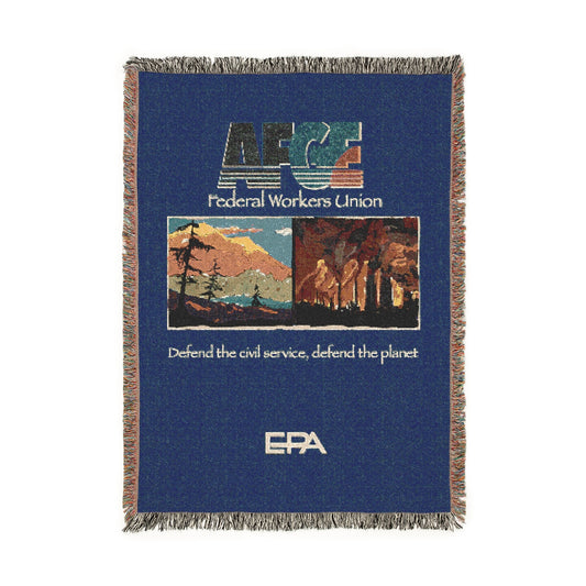 Woven Blanket - AFGE EPA Clean Air