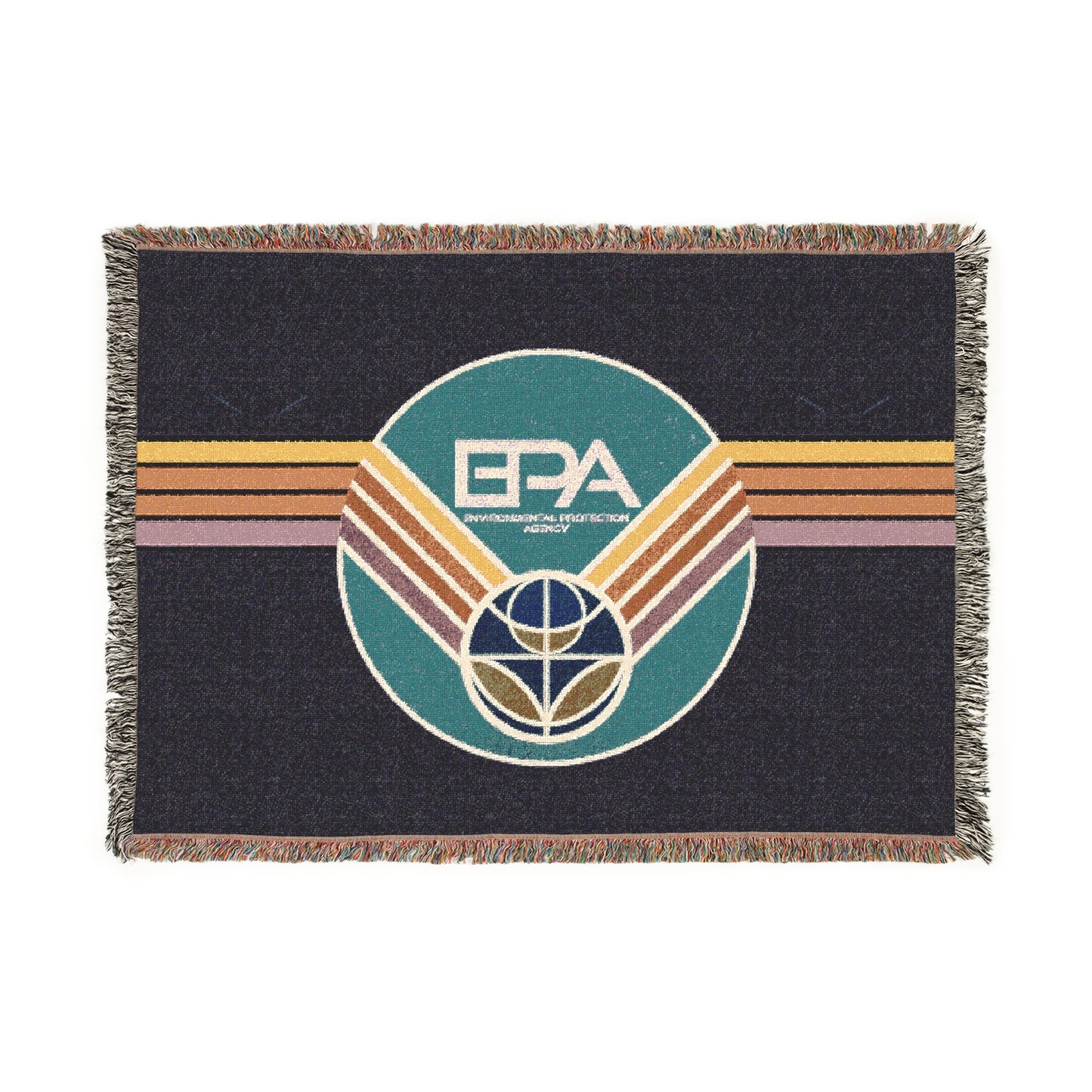 EPA Vintage Style Woven Blanket