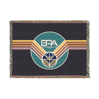 EPA Vintage Style Woven Blanket