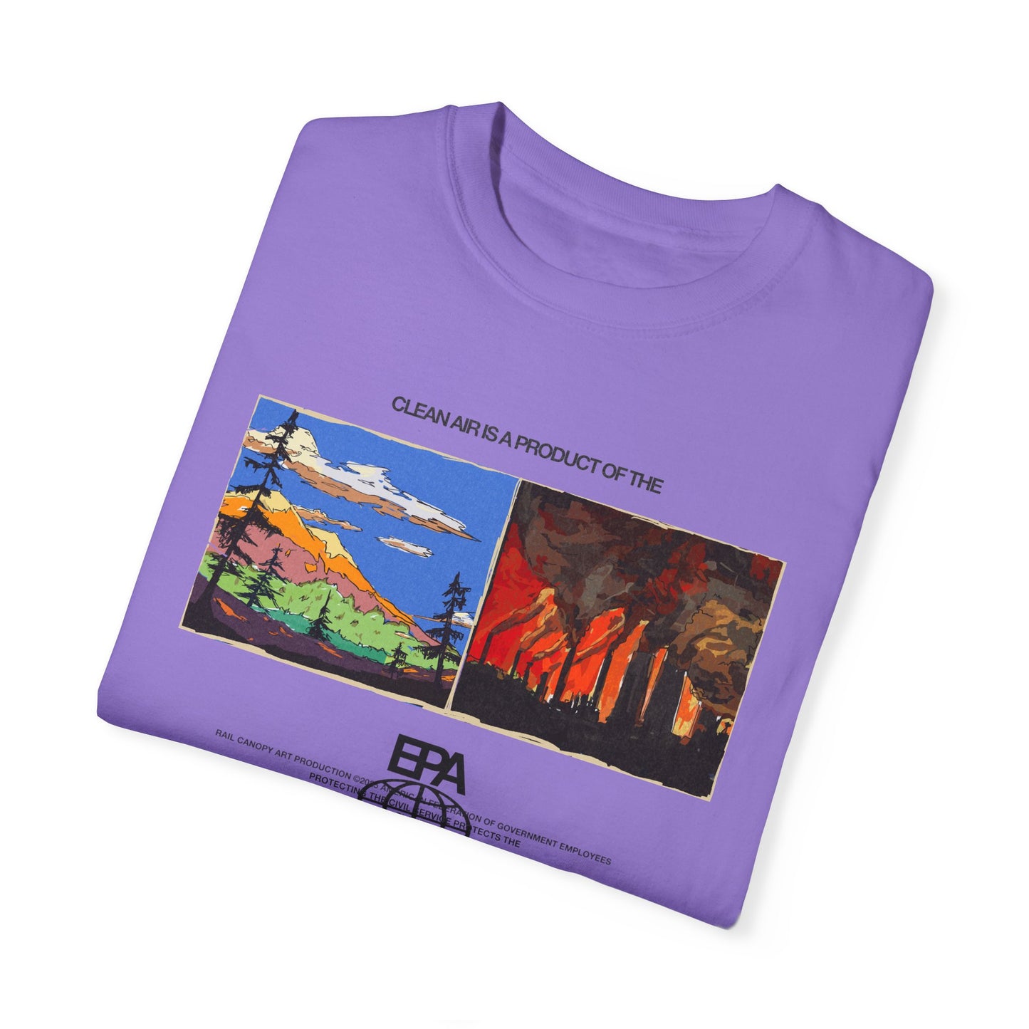 Clean Air is Product of the EPA Unisex T-shirt (Comfort Colors)