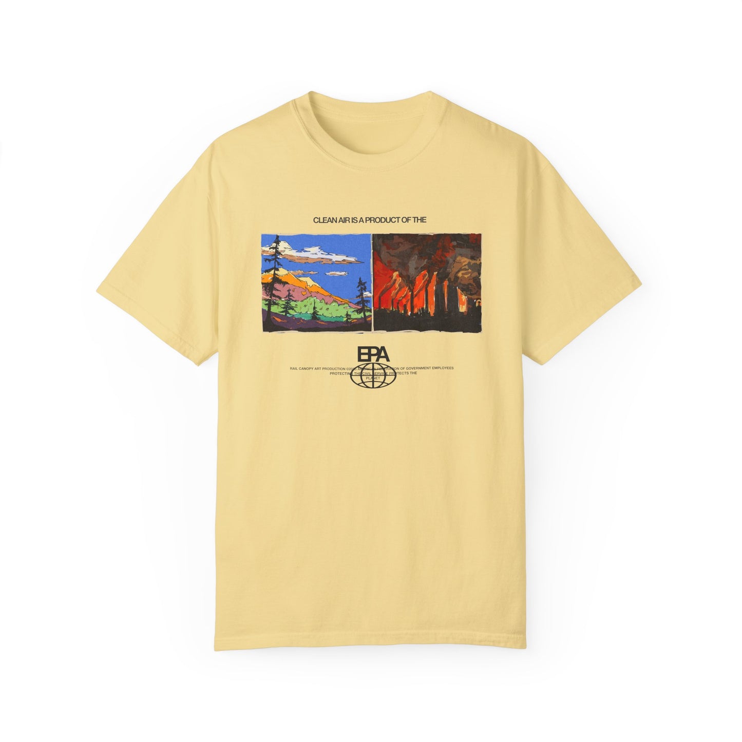 Clean Air is Product of the EPA Unisex T-shirt (Comfort Colors)